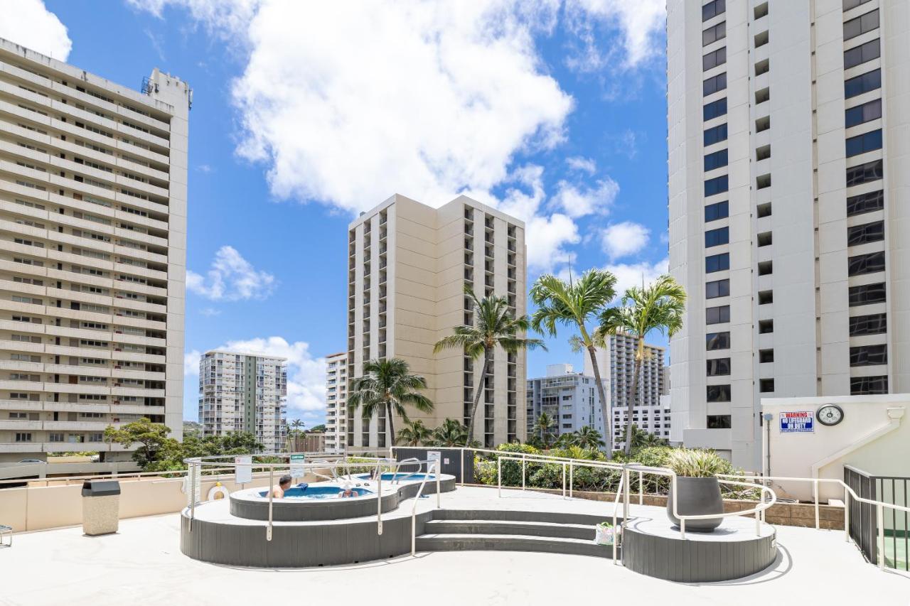 1Br With Great Ocean Views, 1 Block To Waikiki Beach Honolulu Eksteriør billede