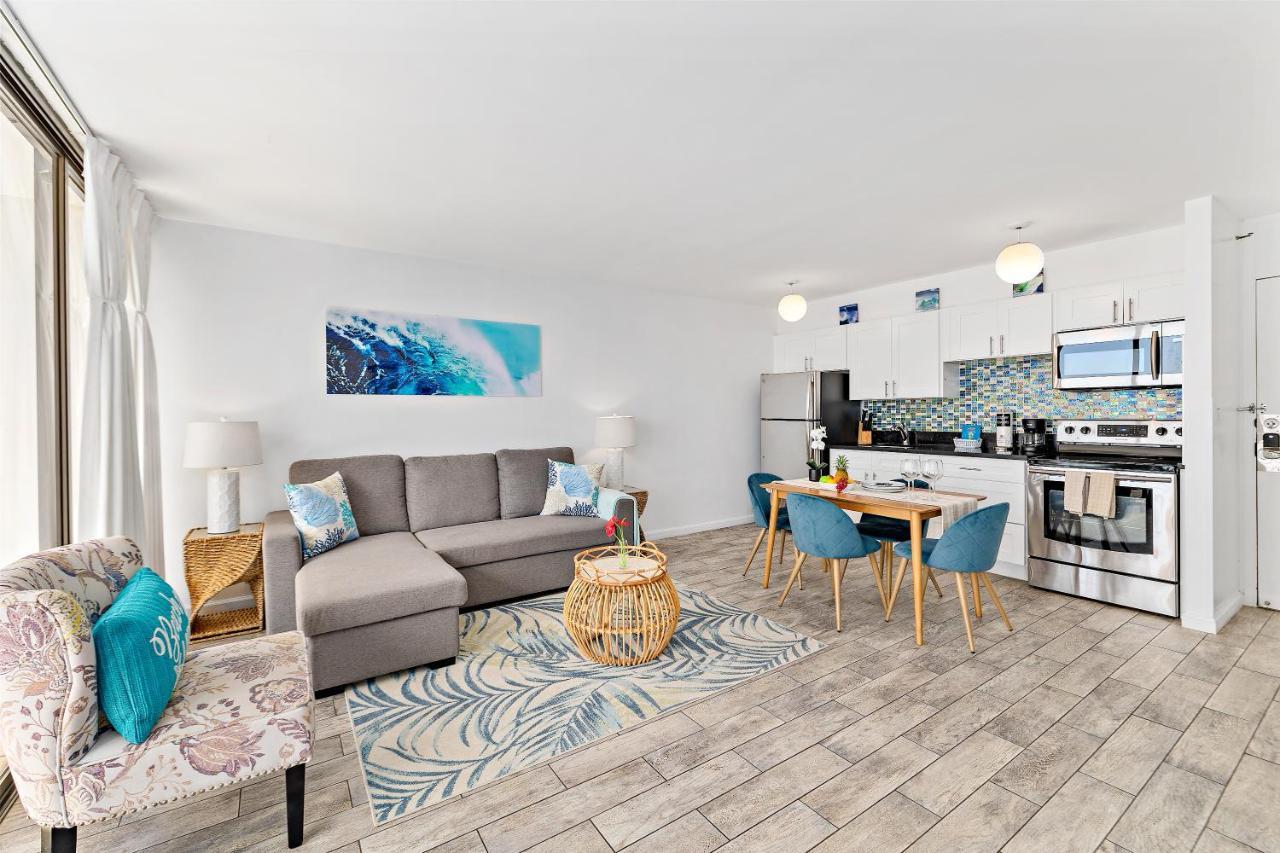 1Br With Great Ocean Views, 1 Block To Waikiki Beach Honolulu Eksteriør billede