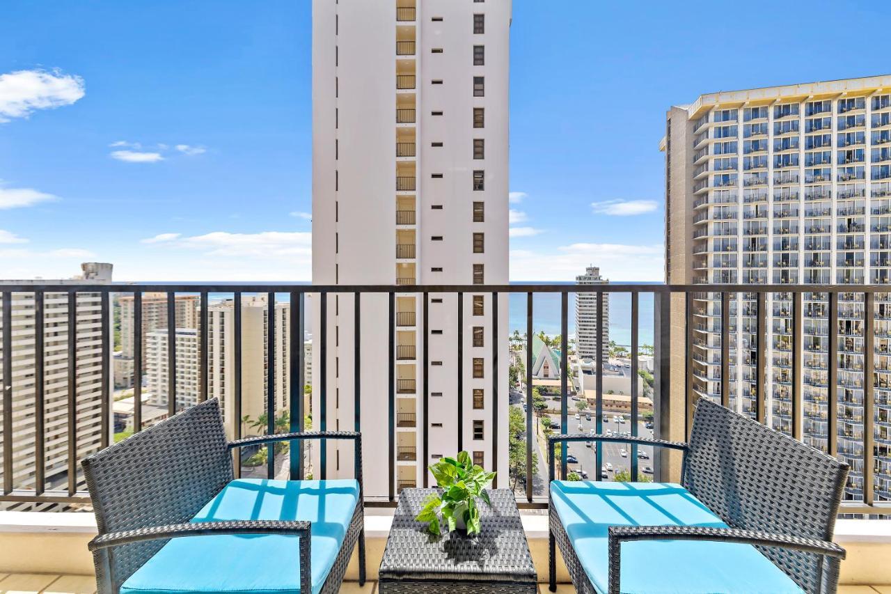 1Br With Great Ocean Views, 1 Block To Waikiki Beach Honolulu Eksteriør billede