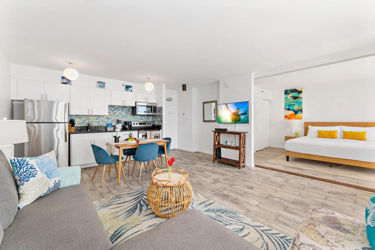 1Br With Great Ocean Views, 1 Block To Waikiki Beach Honolulu Eksteriør billede