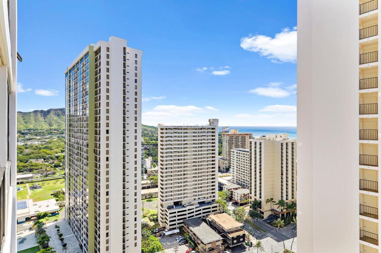 1Br With Great Ocean Views, 1 Block To Waikiki Beach Honolulu Eksteriør billede