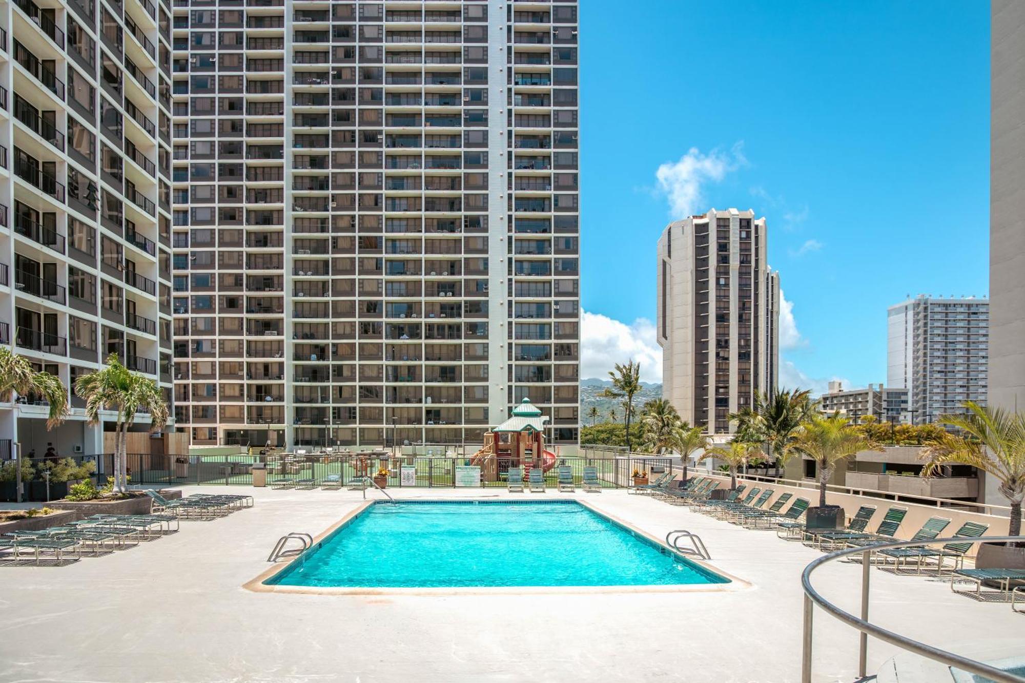 1Br With Great Ocean Views, 1 Block To Waikiki Beach Honolulu Eksteriør billede