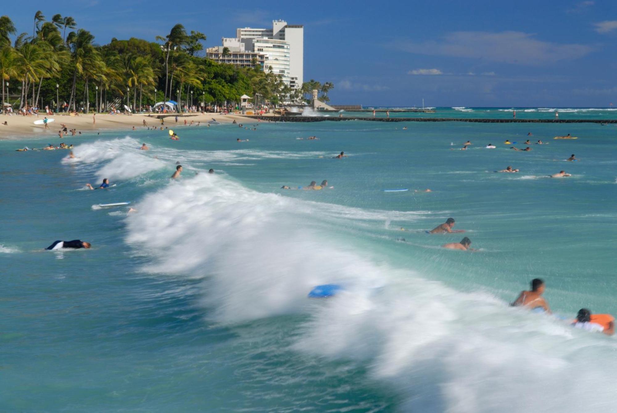 1Br With Great Ocean Views, 1 Block To Waikiki Beach Honolulu Eksteriør billede