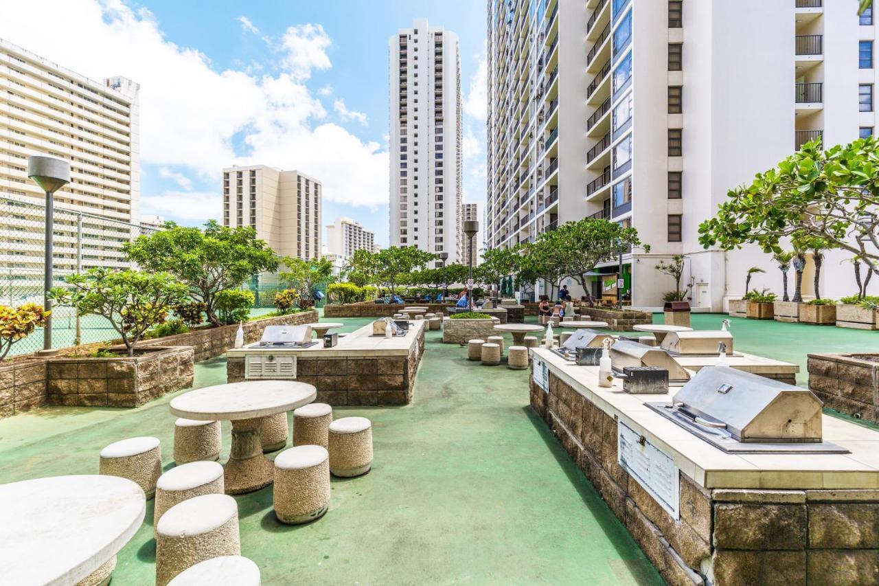 1Br With Great Ocean Views, 1 Block To Waikiki Beach Honolulu Værelse billede