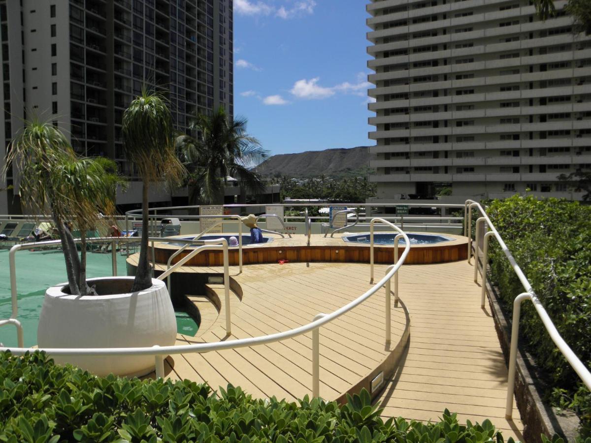1Br With Great Ocean Views, 1 Block To Waikiki Beach Honolulu Værelse billede